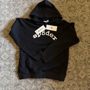 Spider VVS hoodie with rhinestone